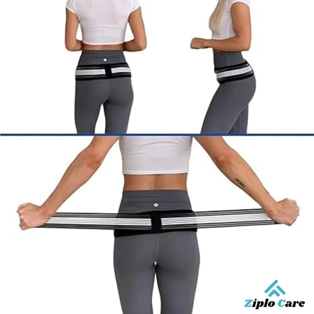 Sacroiliac Support SI Loc Hip Belt for Men and Women Posture Support