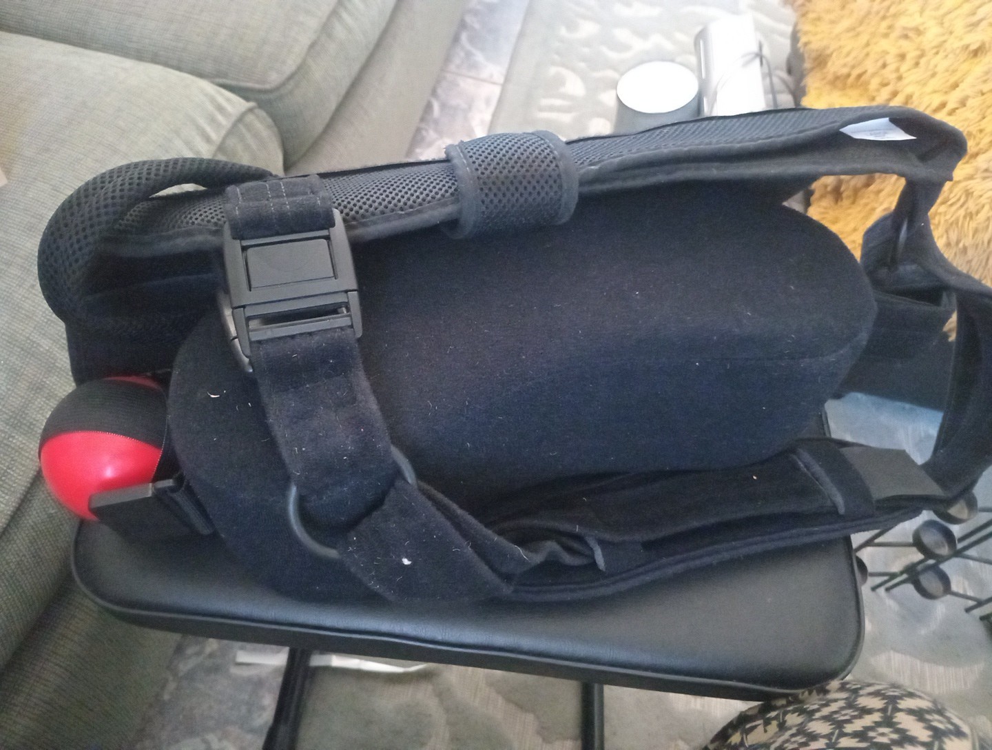 Donjoy Ultrasling III 3 Shoulder Immobilizer Support Sling Size Large Black