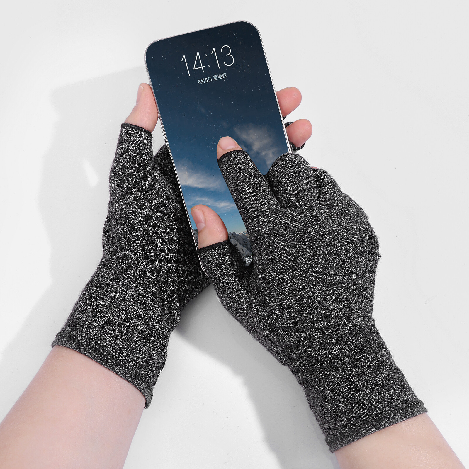 Arthritis Gloves Therapy Support Pressure Pain Relief Heal Joint NEW Orthotics