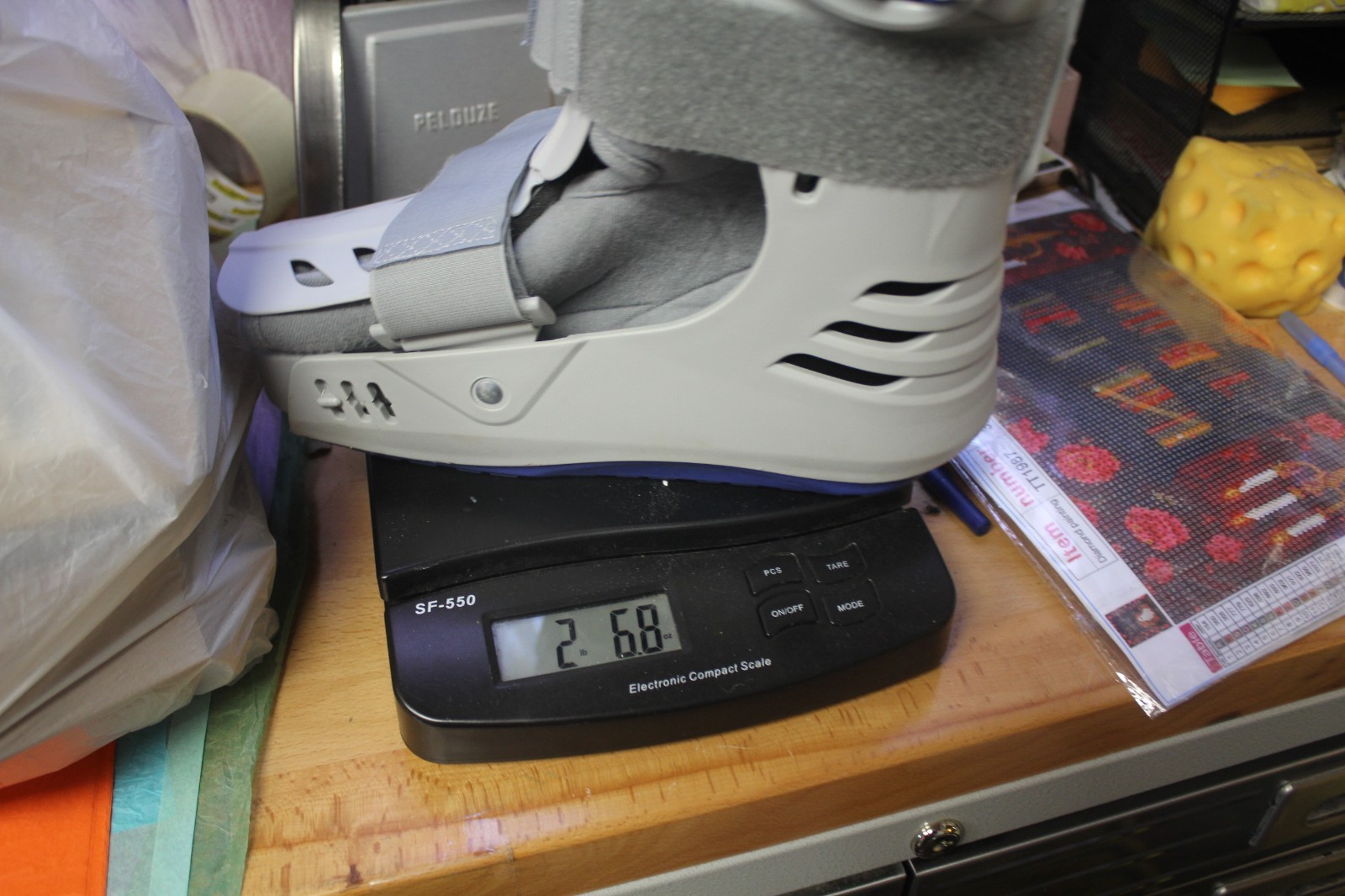 DeRoyal Full Shell Walking TALL w/Air Pump Medical Cam Walker Boot Stabilization