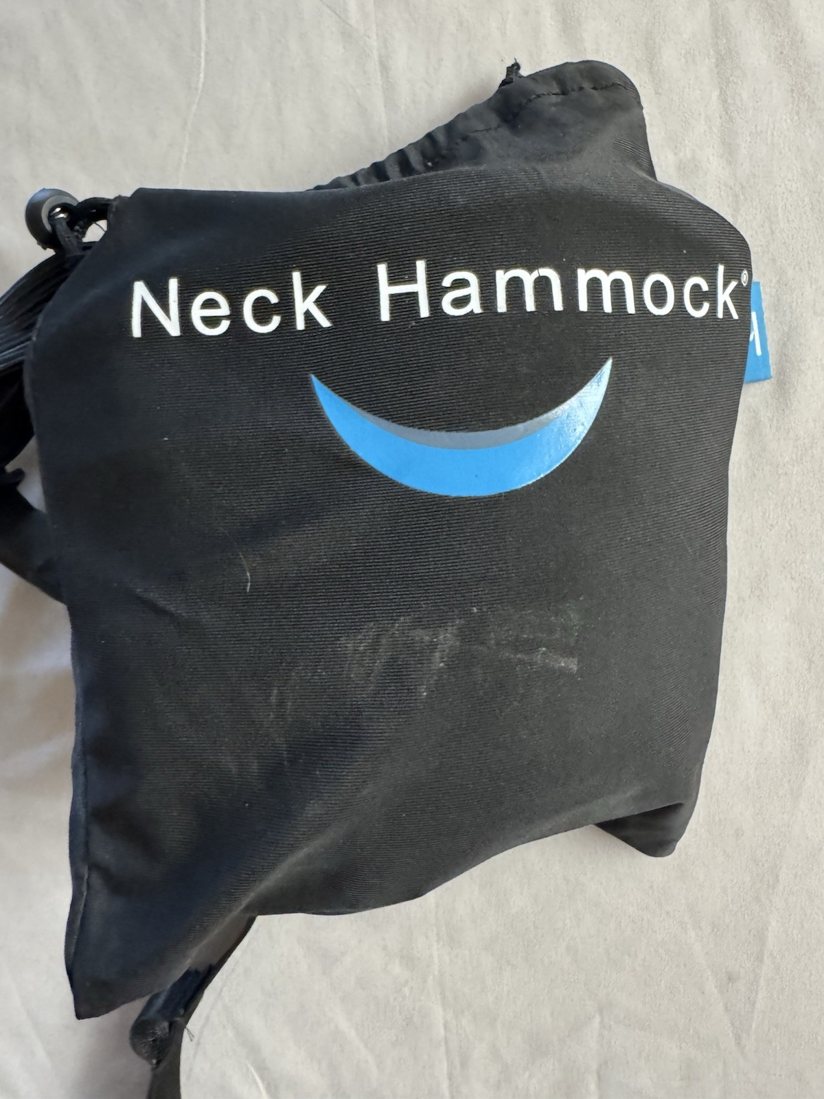Neck Hammock Adjustable Neck Support Sling One Size Black/Blue Unisex Adults