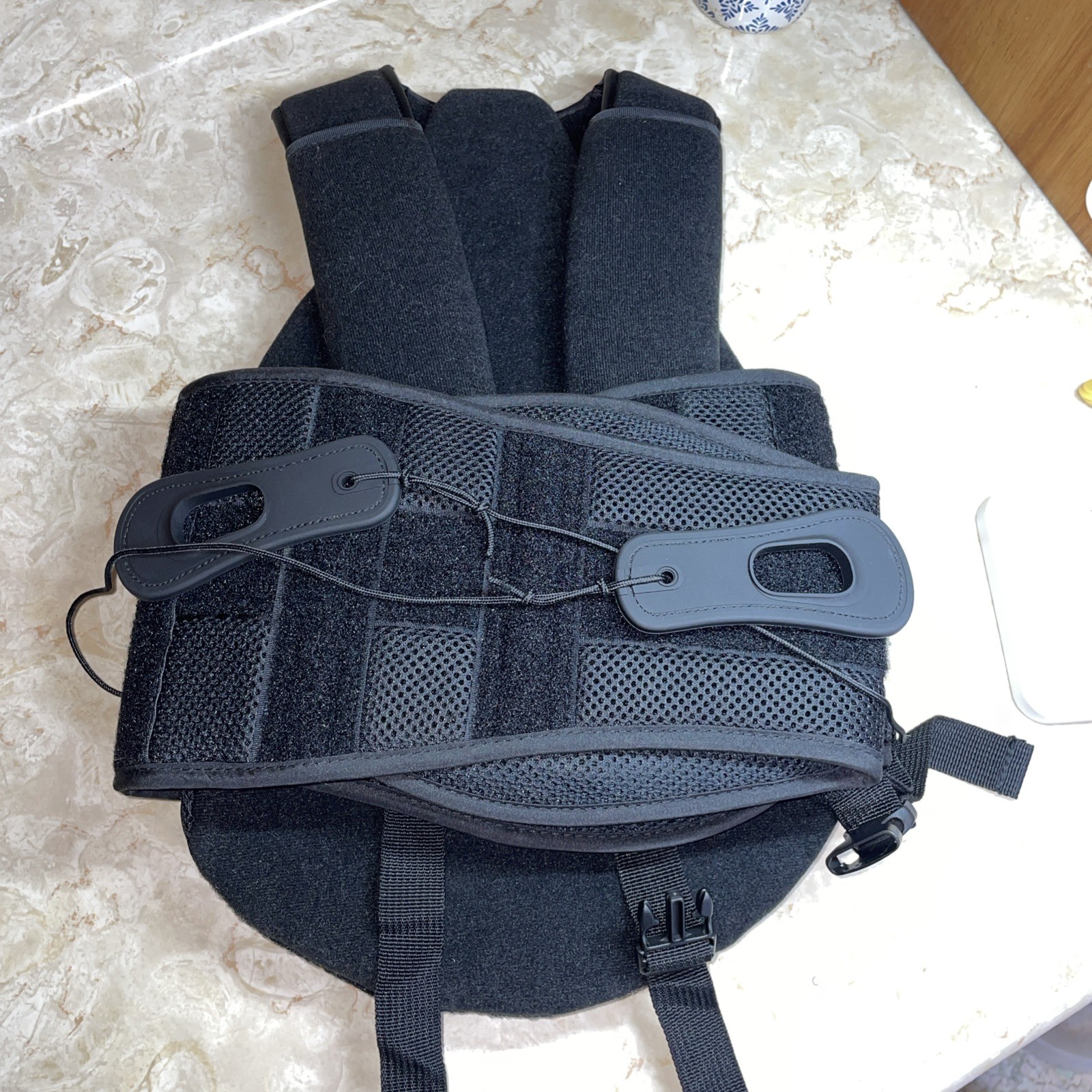 Adjustable Sizes Small – XLarge | Back Brace | Padded Straps | Pull Cables