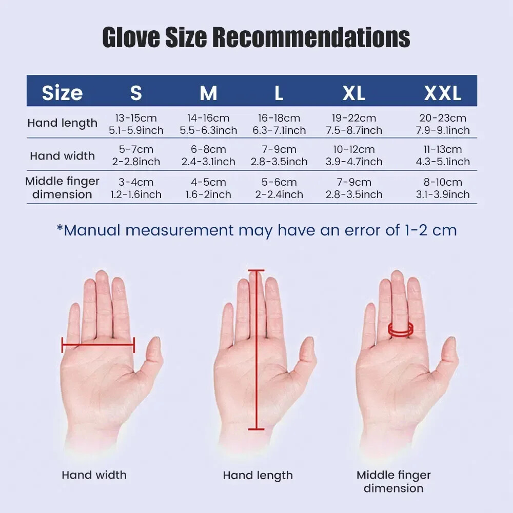 Left & Right Hand Finger Rehabilitation Exerciser Robot Gloves Training Therapy