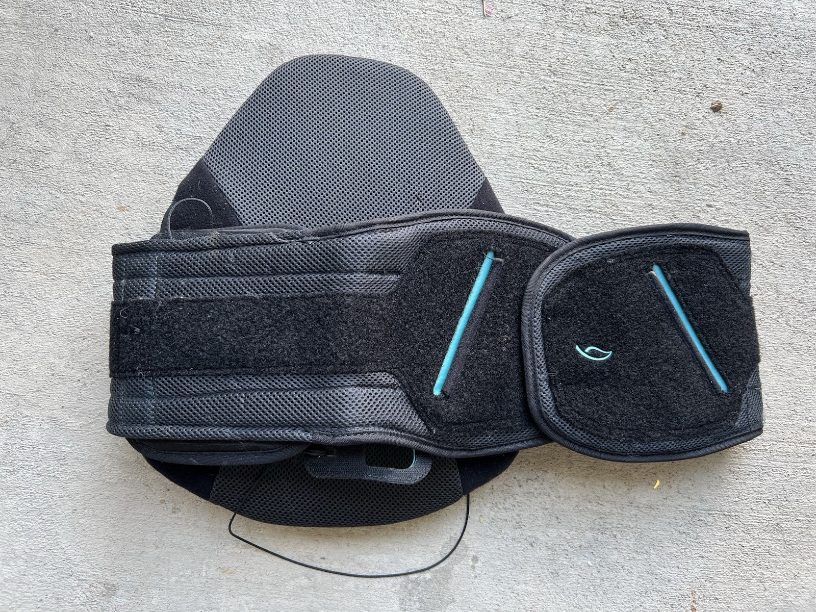 Aspen Horizon 637 LSO Back Brace Black One Size Fits Most Adjustable Lumbar