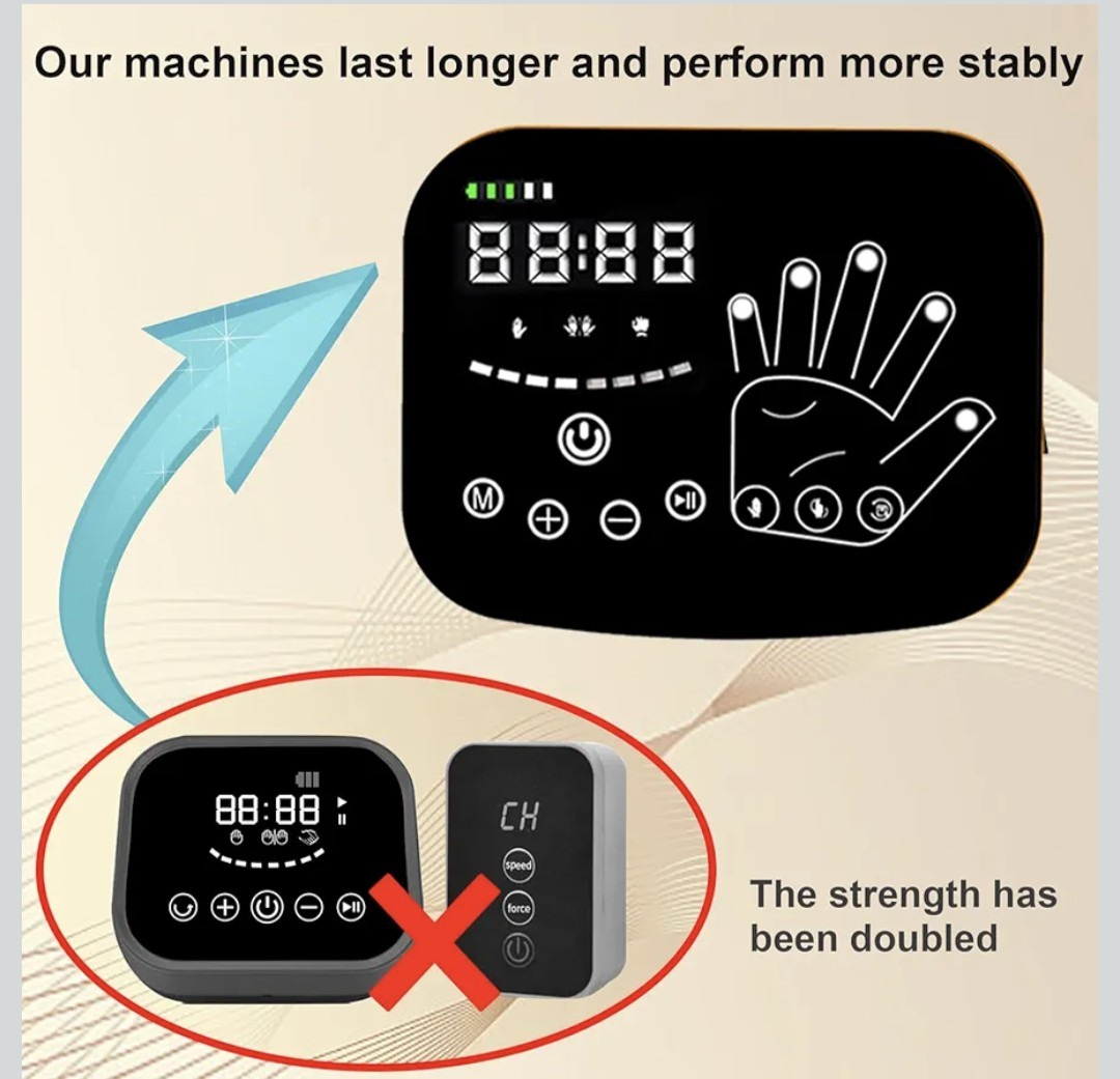 MZU Upgraded Version of Hand Function Recovery Finger Trainer. Left/ Small