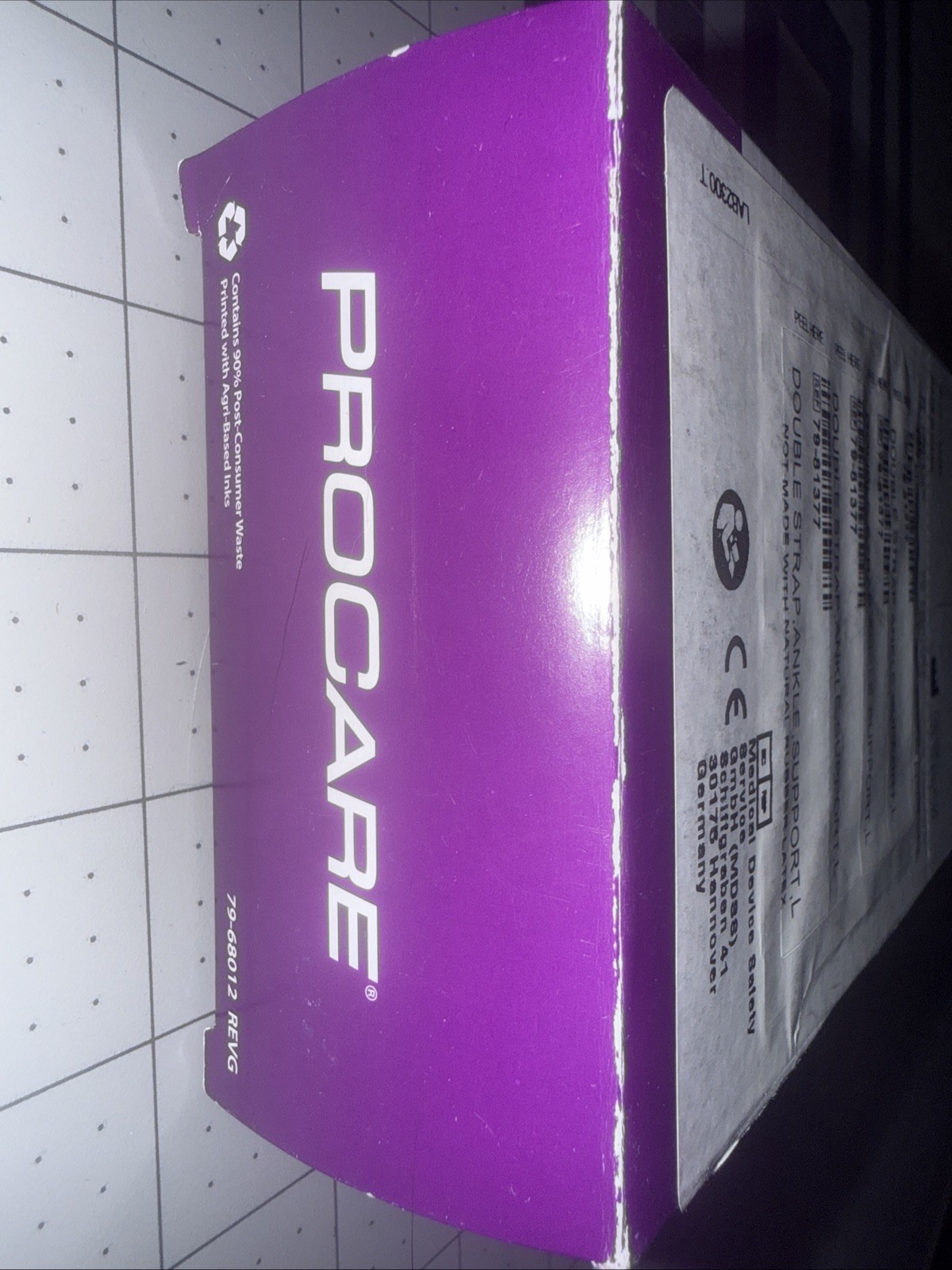 PROCARE DOUBLE STRAP ANKLE SUPPORT L