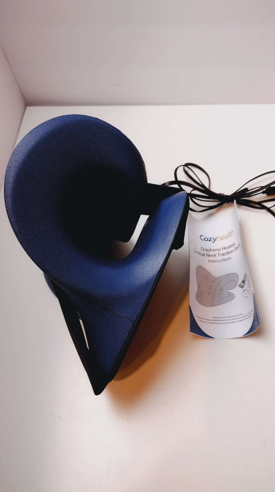 Neck Stretcher for Neck Pain Relief Heated Cervical Traction Device Pillow
