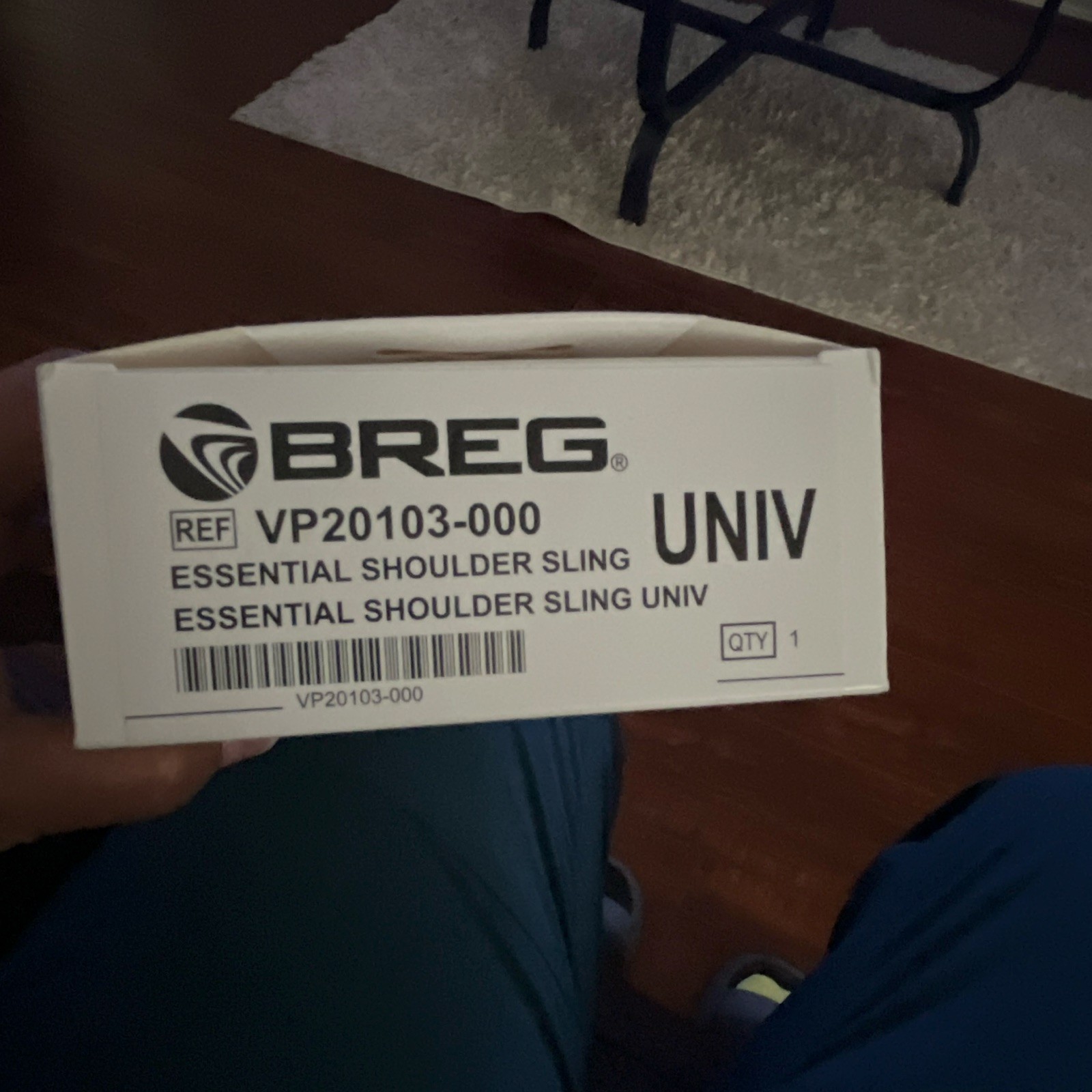 Breg Essential Shoulder Sling Universal Black Shoulder/Arm VP20103-000