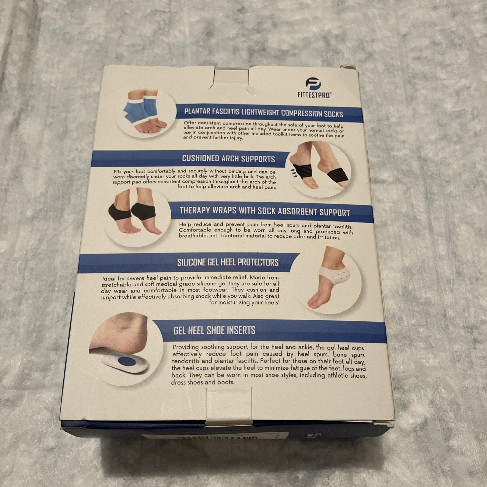 Fittest Pro Plantar Fosciitis Toolkit Open Box Size Small