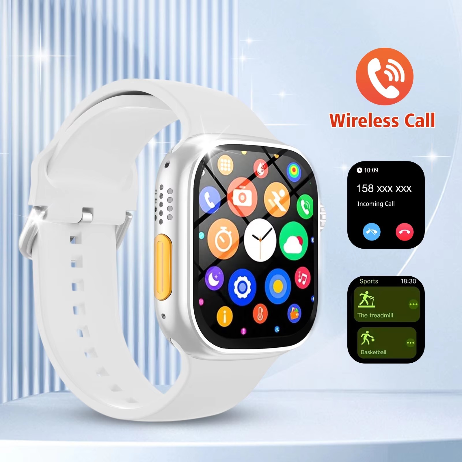 Reloj Inteligente de Mujer Hombre para Iphone Apple Samsung Android y Bluetooth