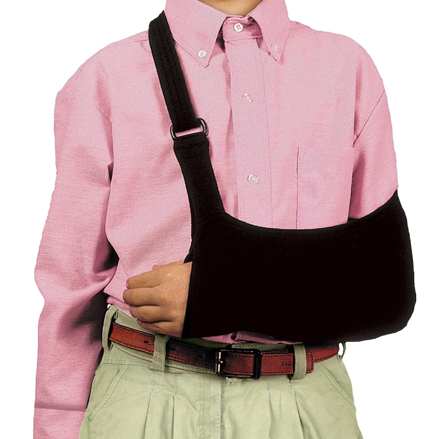 Brownmed Adjustable Arm Sling – Pain Relief for Shoulder & Elbow – Child Size