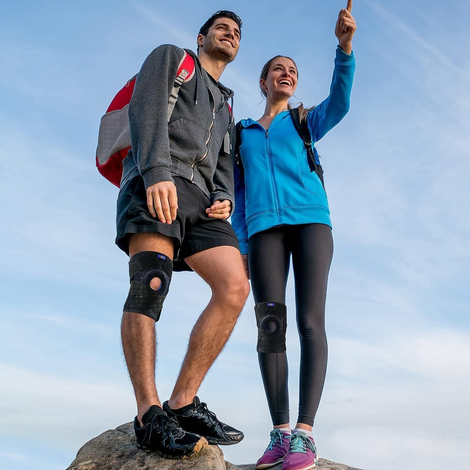ABYON Knee Brace for Men and Women for Meniscus Tear, ACL, Arthritis. Knee Su…