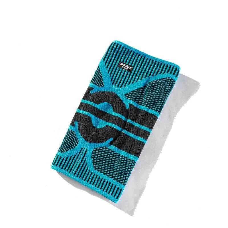 Pro Knee Compression Sleeve Braces with Side Stabilizers Patella Gel Pad for Gym