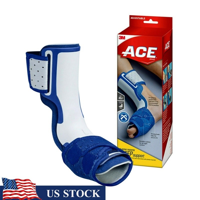 Plantar Fasciitis Sleep Support Adjustable Foot Brace Comfort Relief Night Use