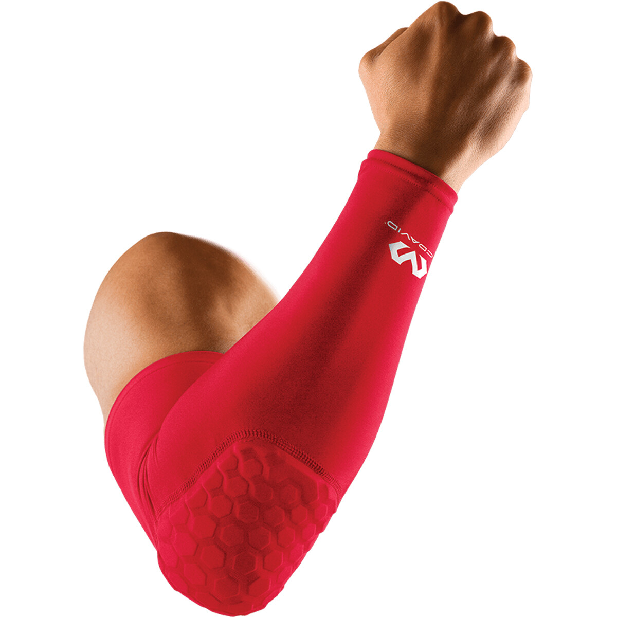 McDavid Adult HEX Protective Shooter Arm Sleeve – Scarlet