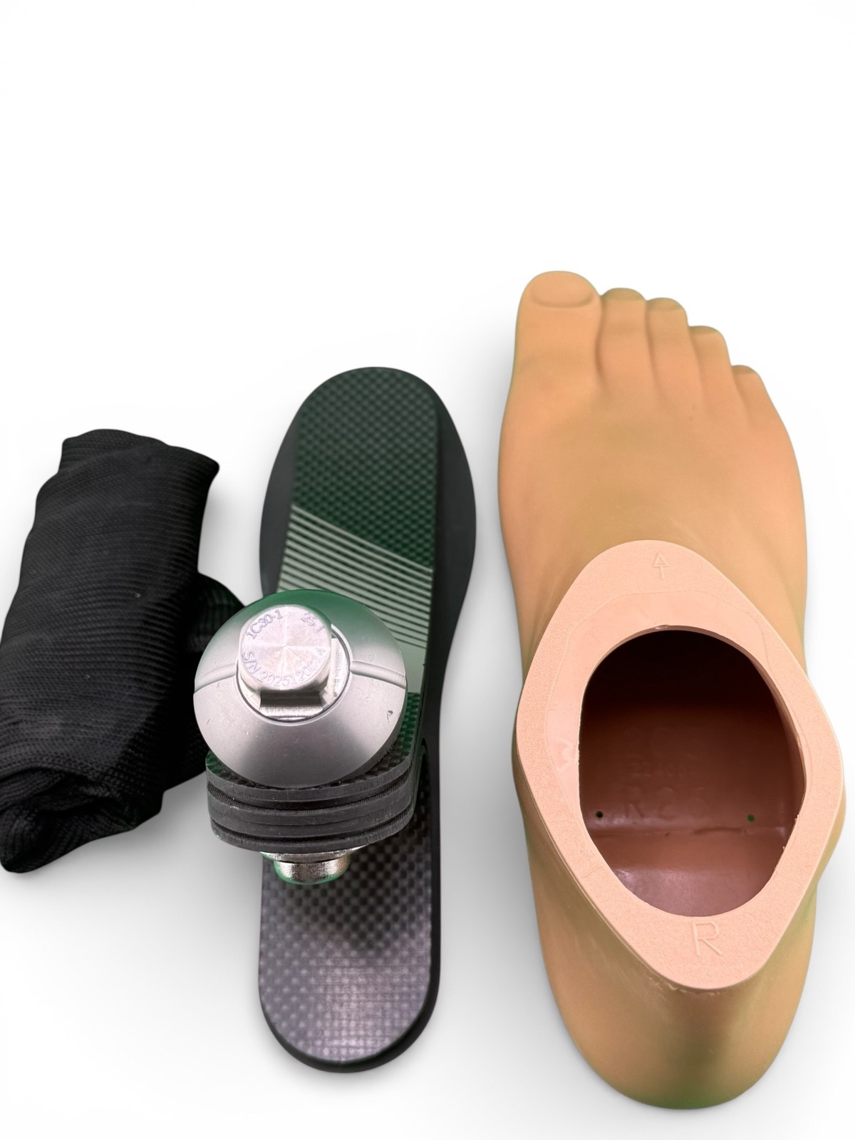 ottobock otto bock trias prosthetic foot. size 25. category 1. 1C30. Mint