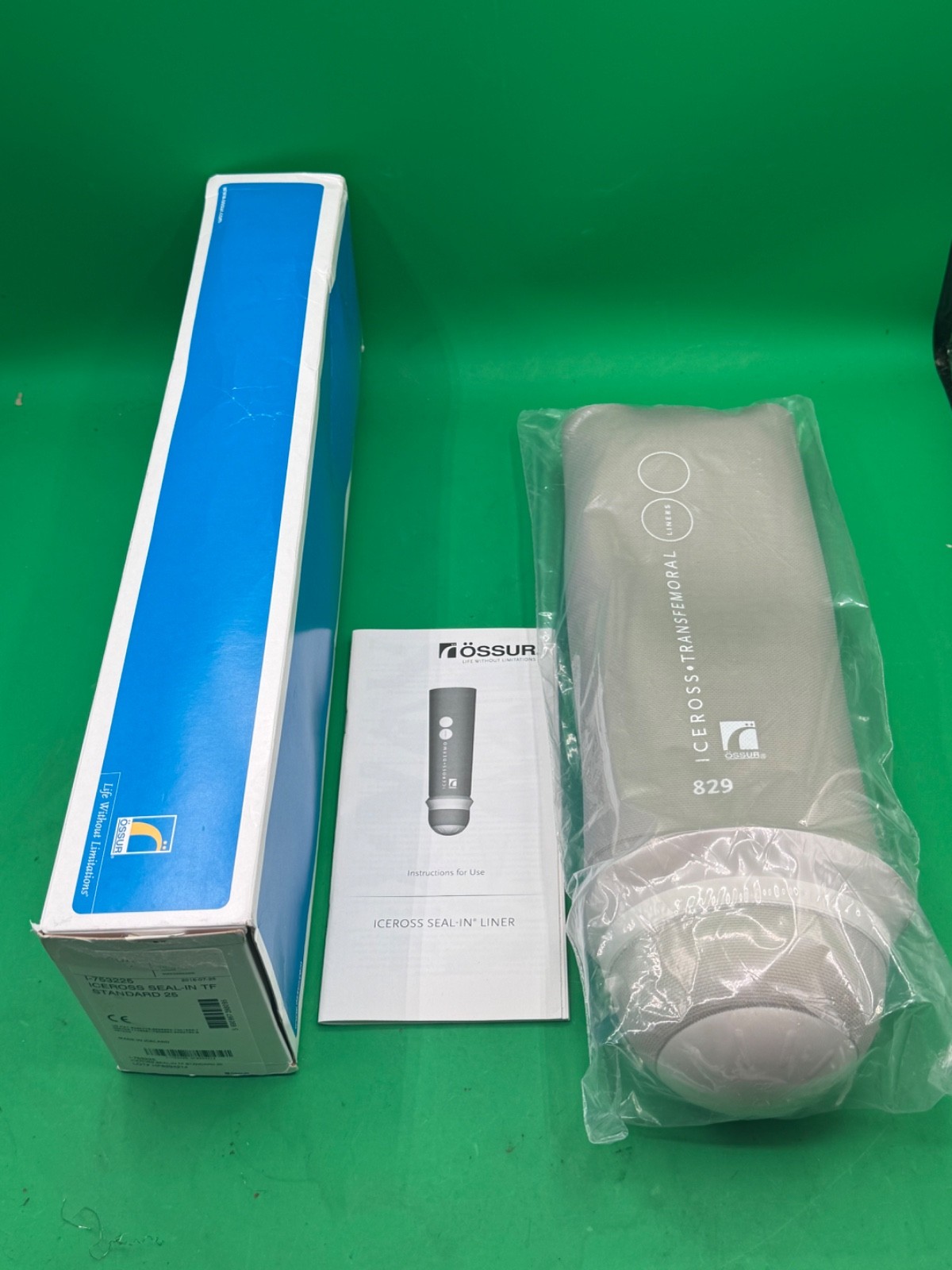ossur seal-in seal in prosthetic liner. Standard. size 25. new