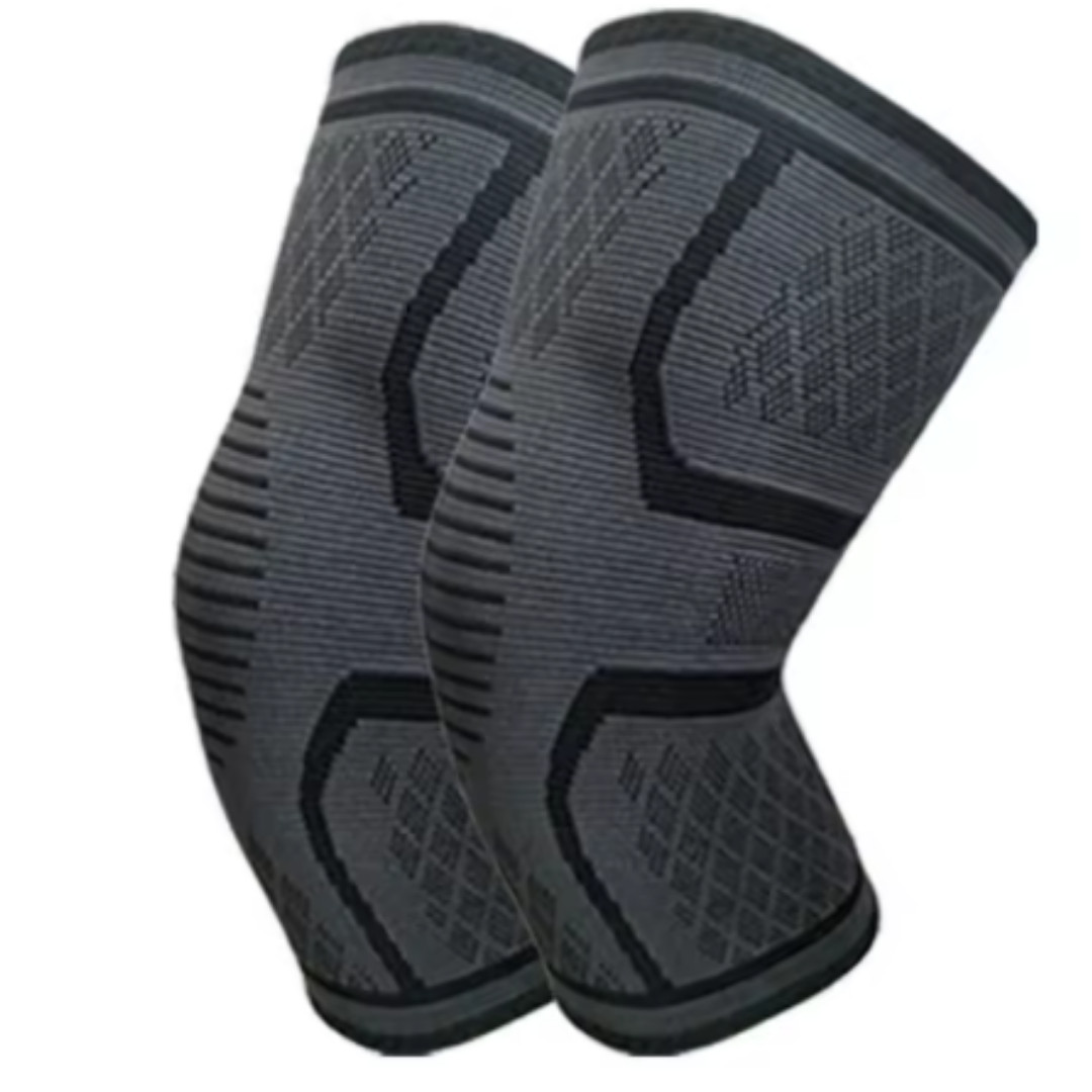 Knee Brace Compression Sleeve Hinged Joint Support Open Patella Stabilizer Wrap