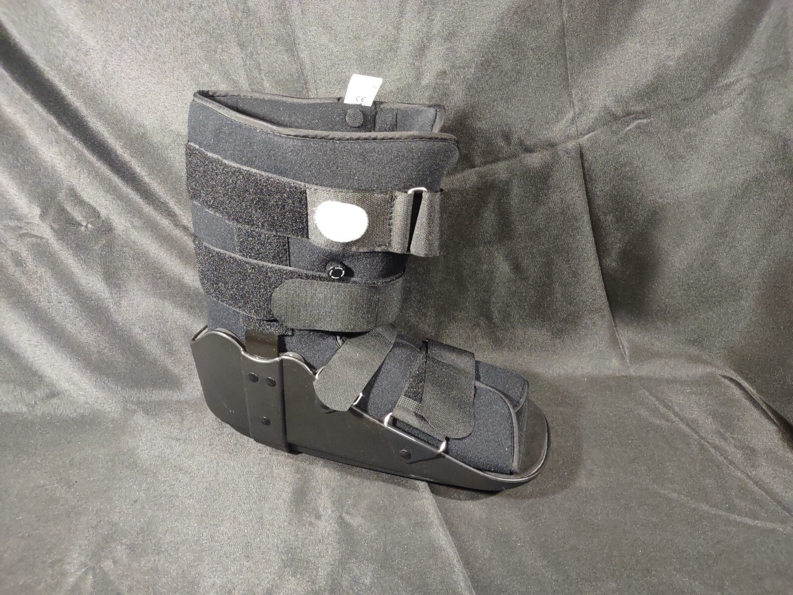 Ortho Short Air Cam Walker Fracture Boot XL Black Walking Ankle Support Sprain