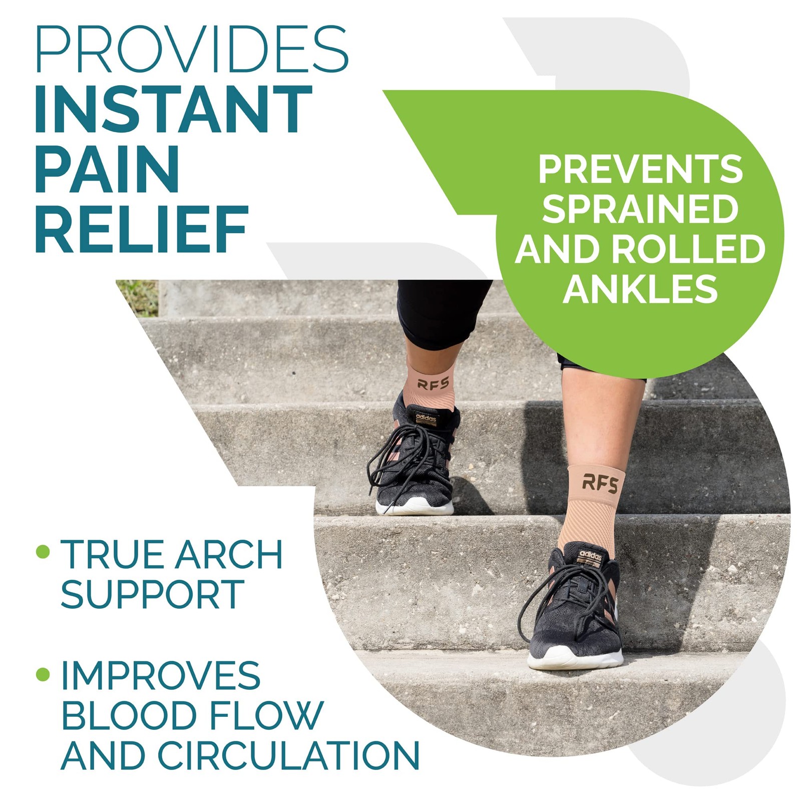 Plantar Fasciitis Foot Compression Sleeves (Ankle Brace)