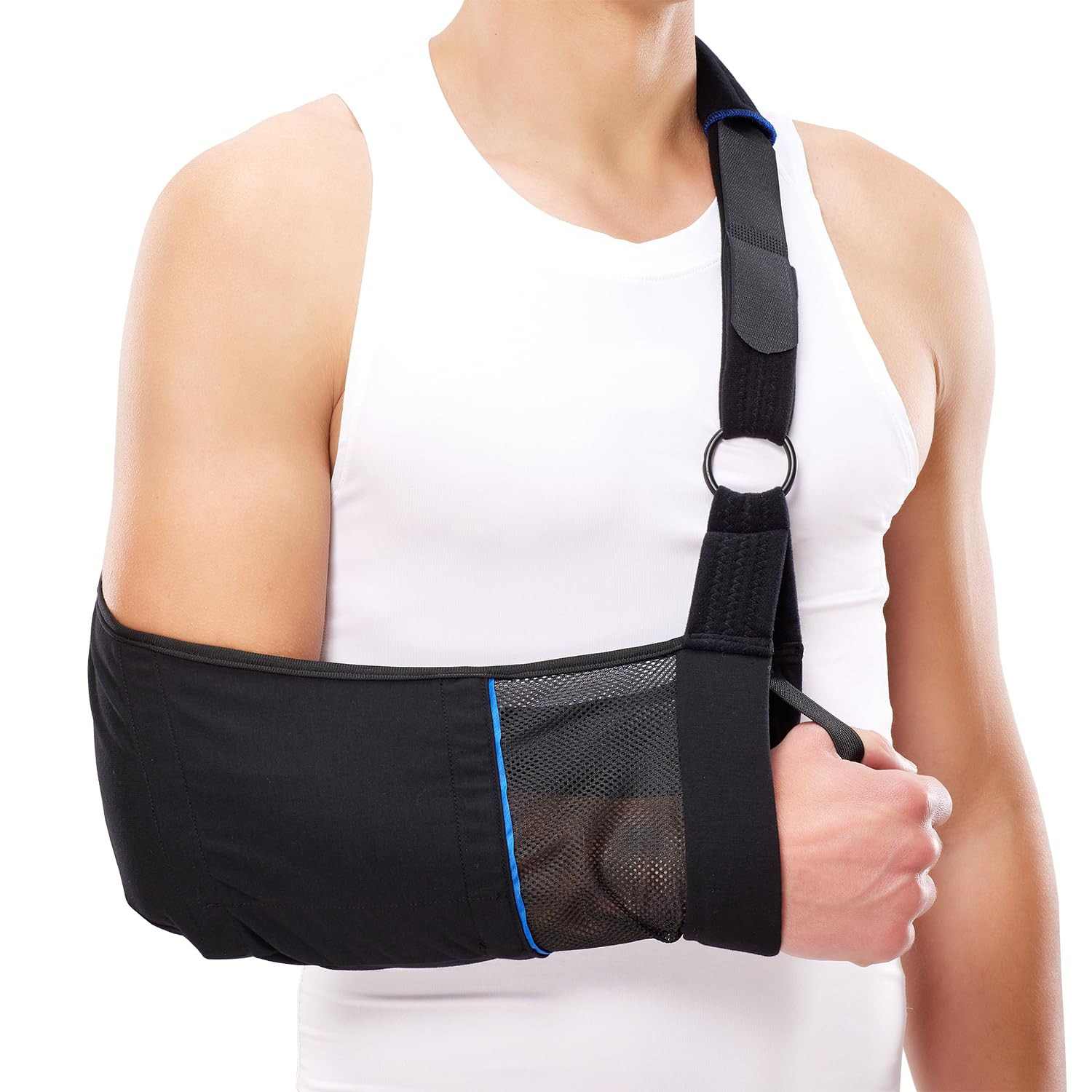Arm Sling – Lightweight & Breathable Medical Sling with Adjustable Shoulder S…