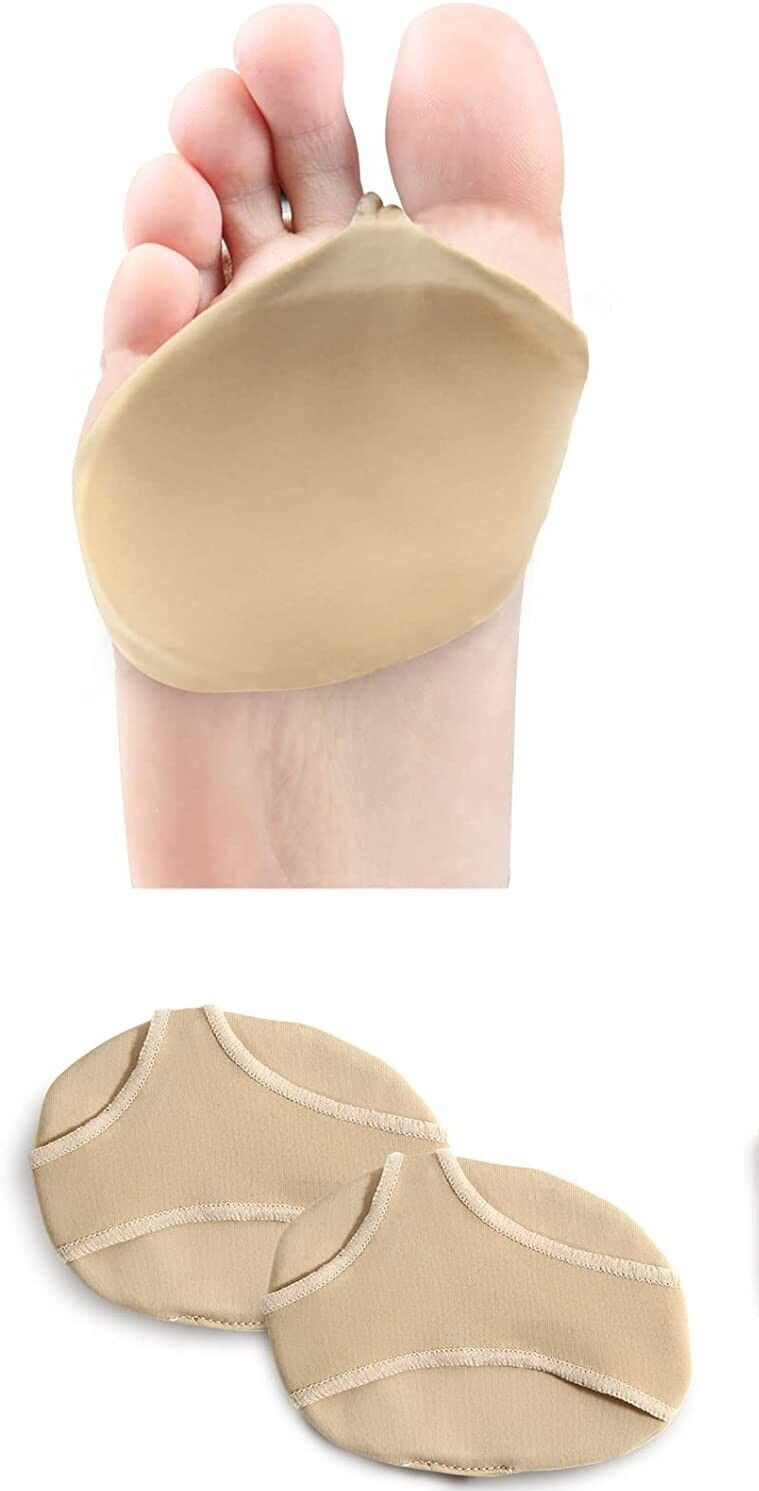 OptiTurn LP Women’s Ball of Foot, Metatarsal cloth-covered gel pads.