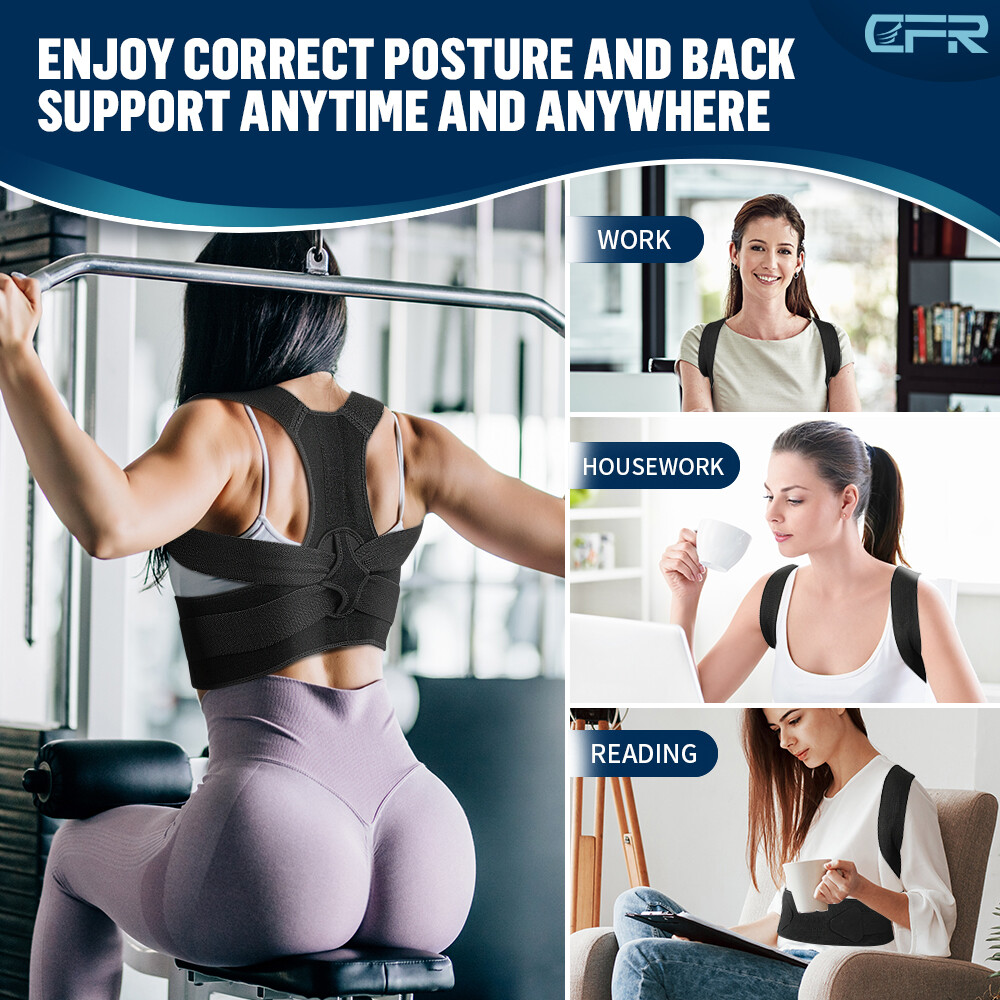 Posture Corrector Back Brace Clavicle Shoulder Support Belt for Men Women new