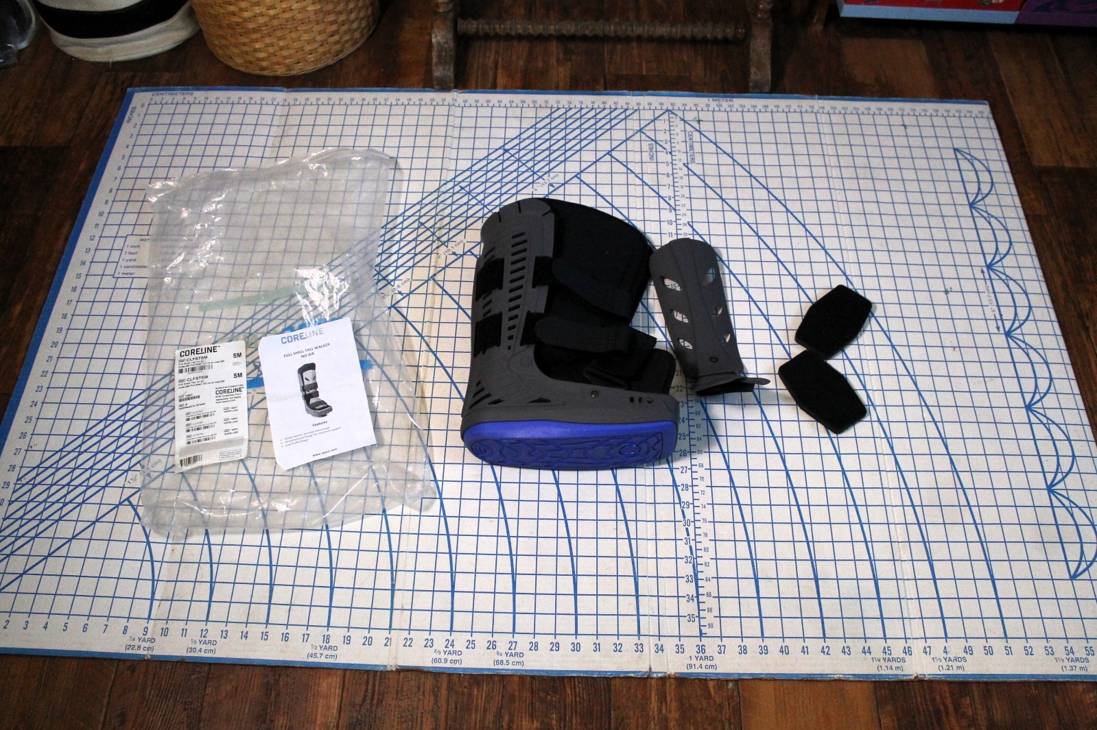 Coreline Full Shell Tall Walker – No Air – Small EUC