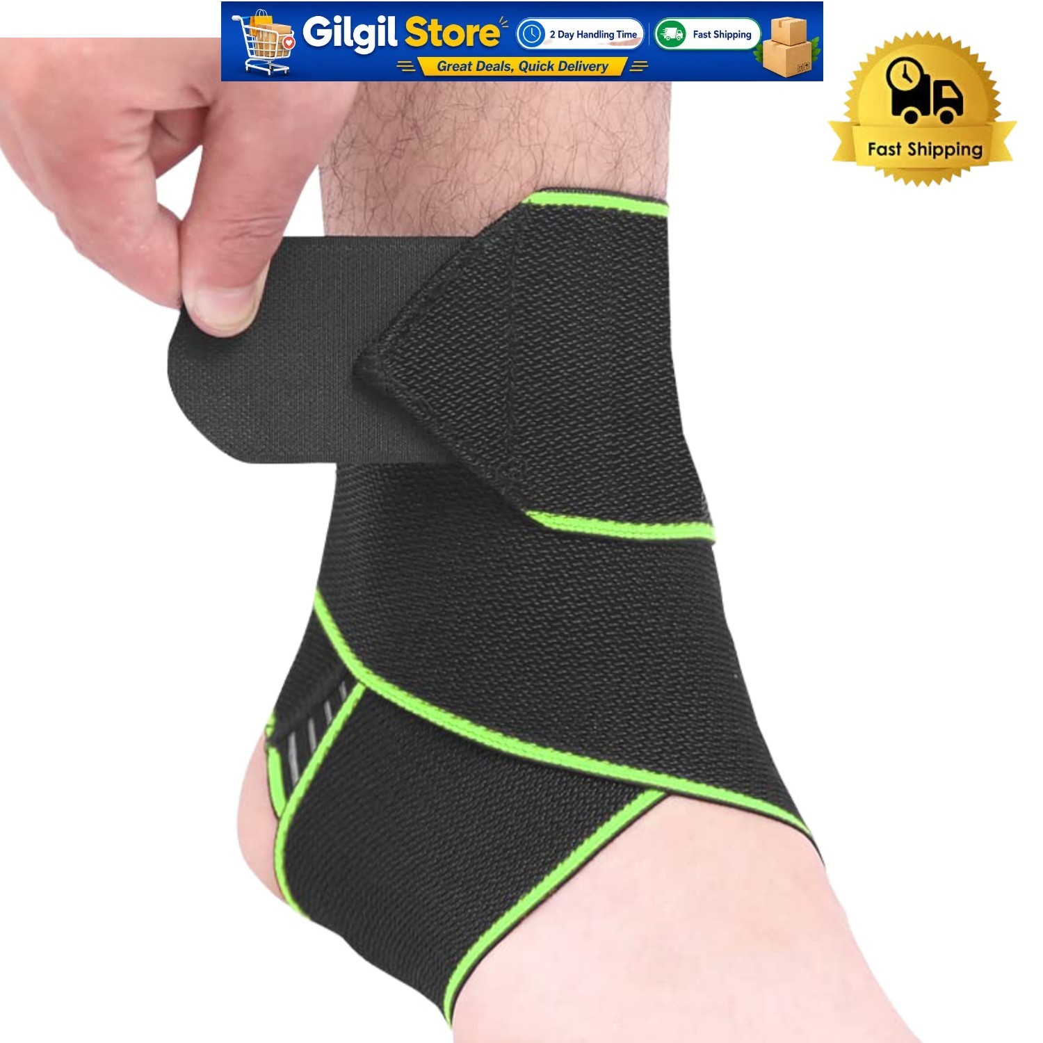 Plantar Fasciitis Night Splint Adjustable Foot Drop Ankle Brace Support Toe Pain
