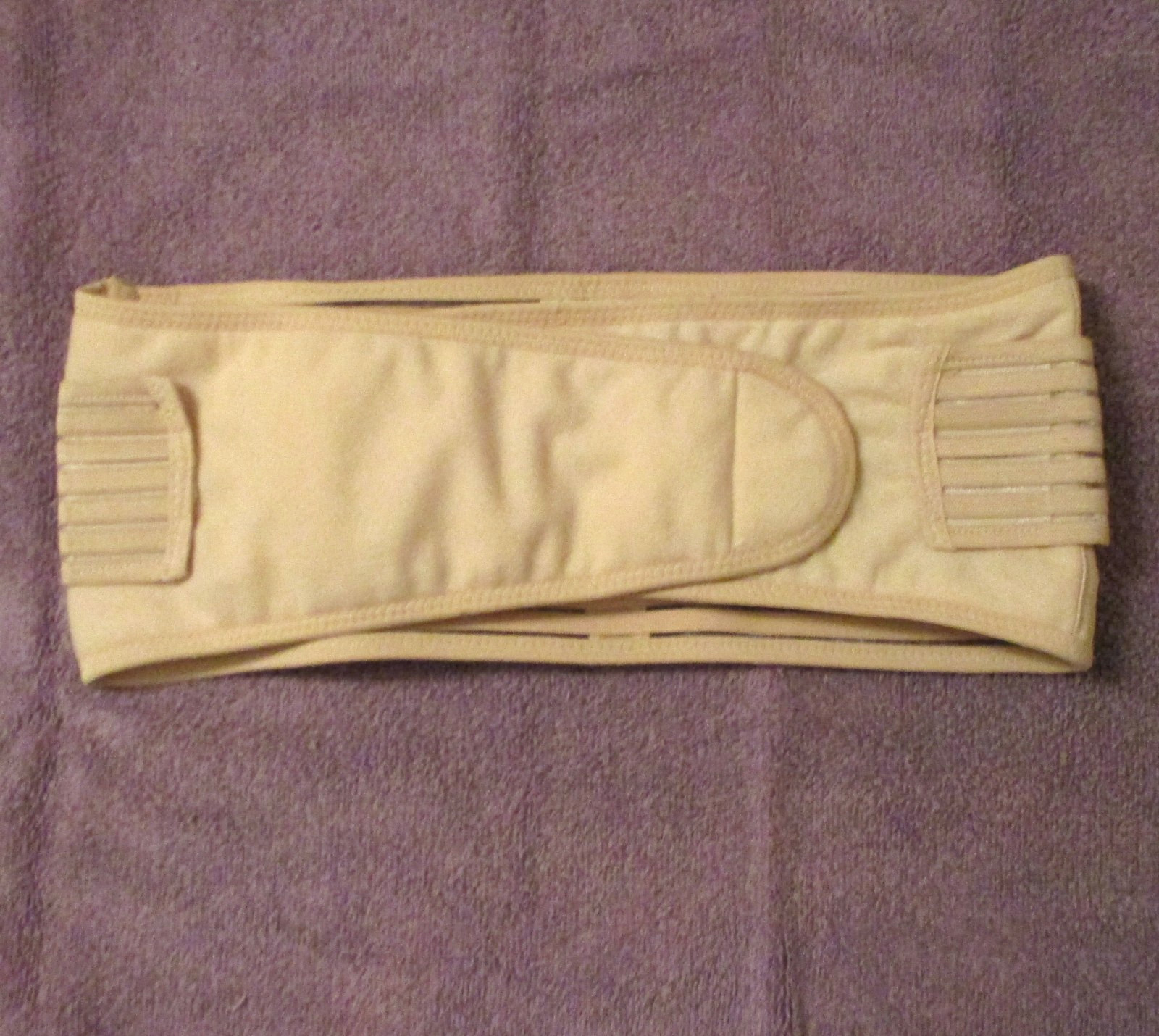 Lg Postpartum Recocery Support Belt KaeBabies Large beige elastic