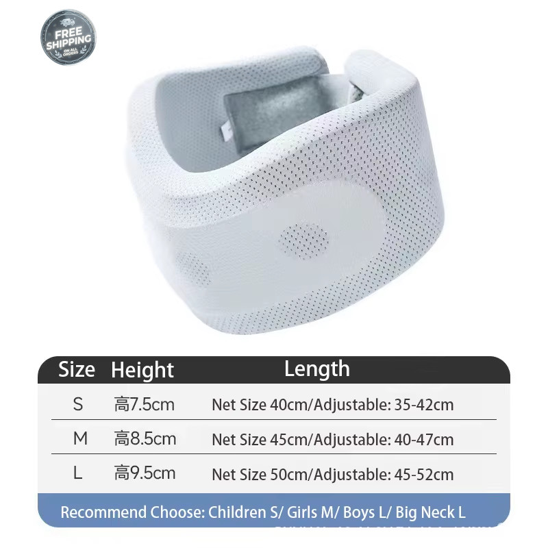 Adjustable Neck Brace Support Soft Foam Cervical Collar Neck Pain Relief Unisex