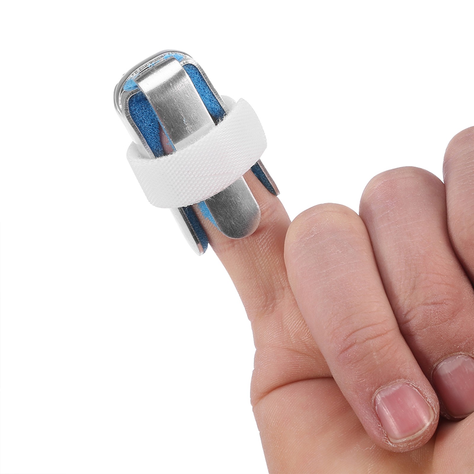 Aluminium Finger Hand Splint Recovery Injury Pain Bending Deformation Correction