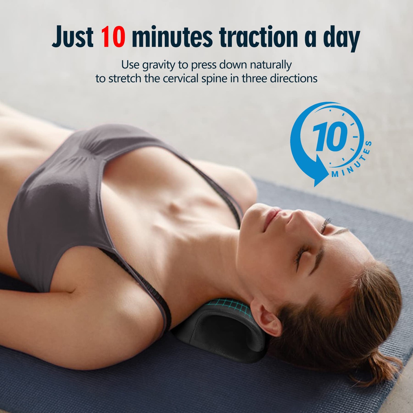 ComfortLife Neck Stretcher for Pain Relief, Neck and Shoulder Relaxer Cervica…
