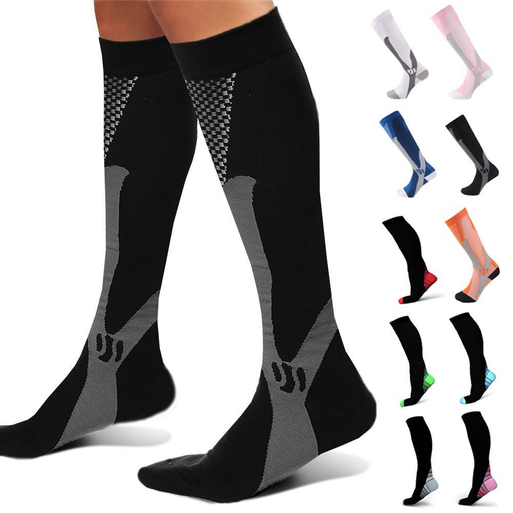 Compression Socks for Women Men Medical Running Athletic Circulation Recovery