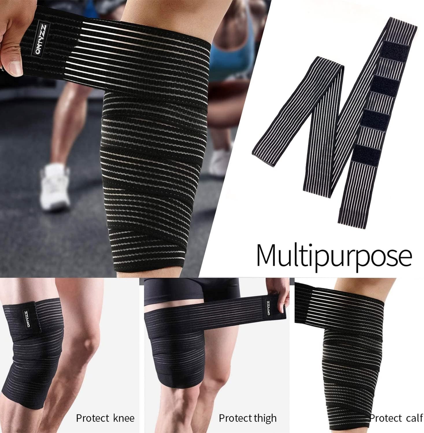 Versatile Compression Support Band Set – Ideal for Basketball, Football & More