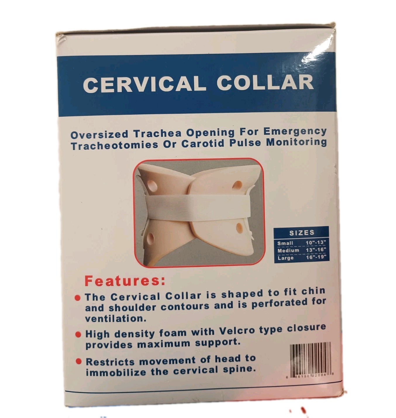 Cervical Collar Size M Open Box Unused Support