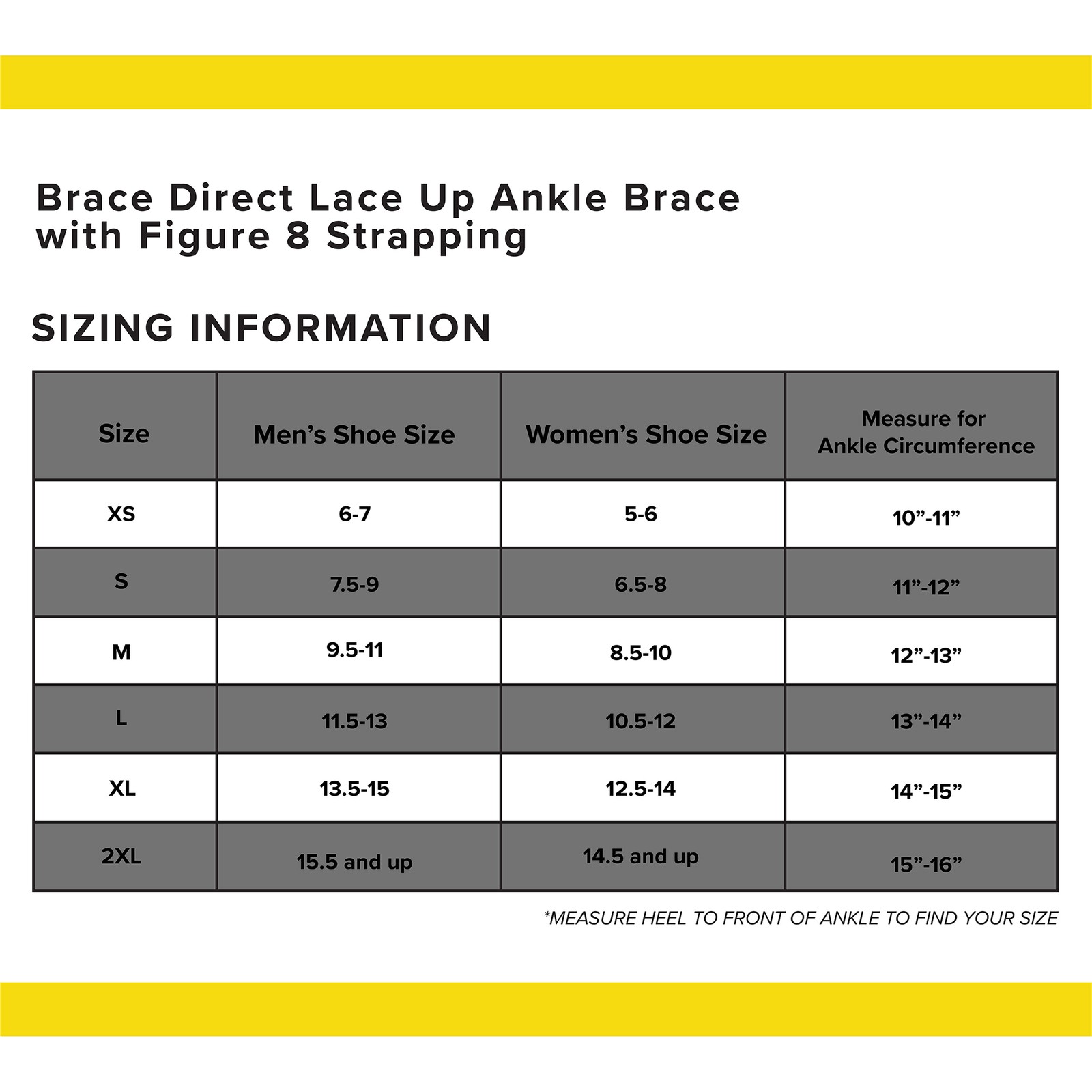 Easy Lace Up Ankle Support Brace with Speedlace- Sprained Ankle Brace