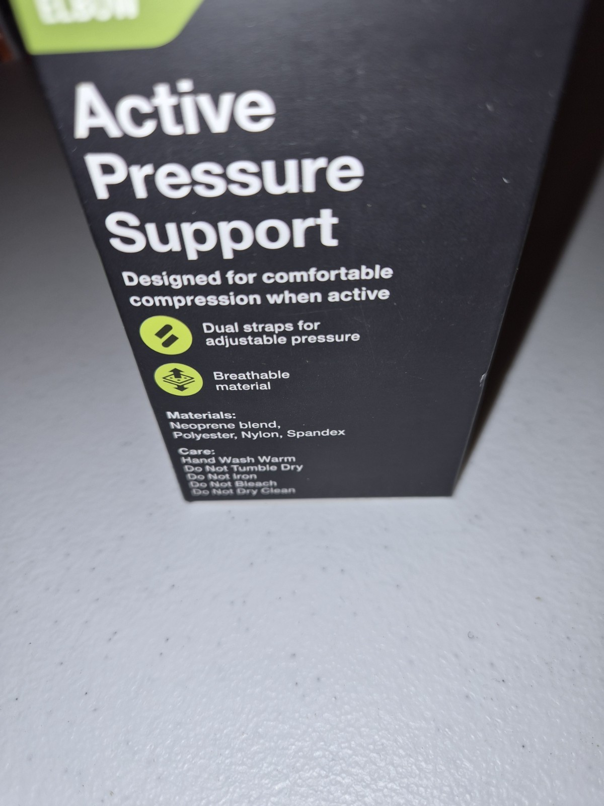 CVS Health Elbow Active Pressure Support MODERATE Support ONE SIZE Free Shipping