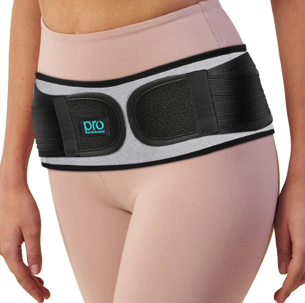 Sacroiliac SI Belt Sciatica Pain Relief Brace SI Joint Hip Belt Reg 32″-47″