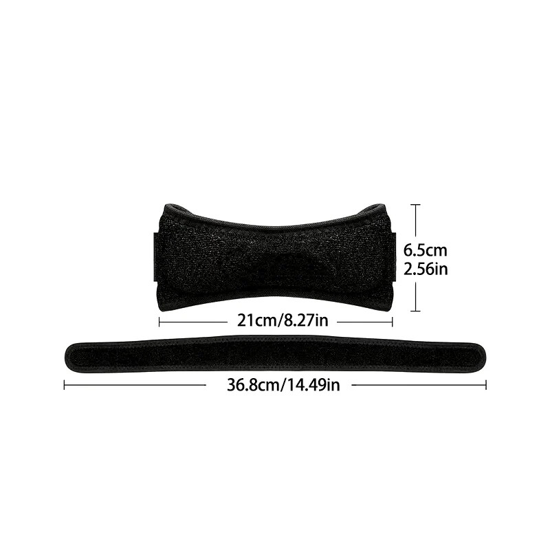 Comfortable Knee Patella Stabilizer Strap Running, Hiking, Soccer, Basketball