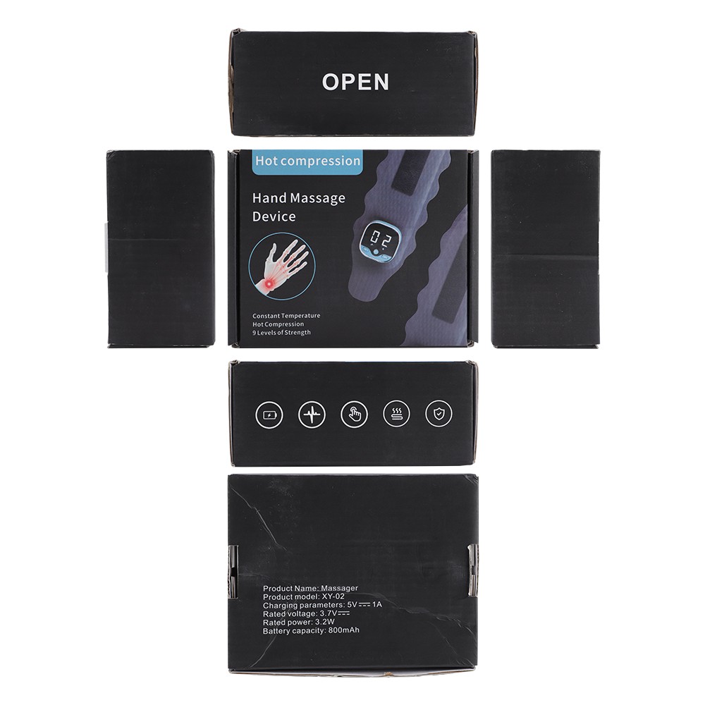 Electric Heating Wrist Massager 3 Levels Hot Compress Massage Wrist Guard Band