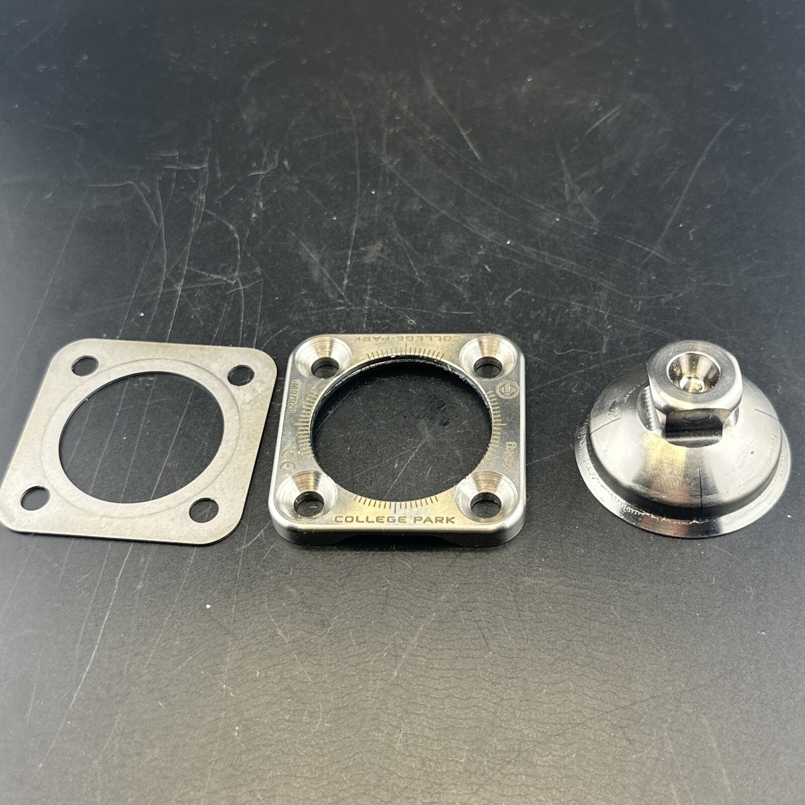 College Park prosthetic Male Pyramid Rotator 4 Hole plate Part Adapter. Perfect