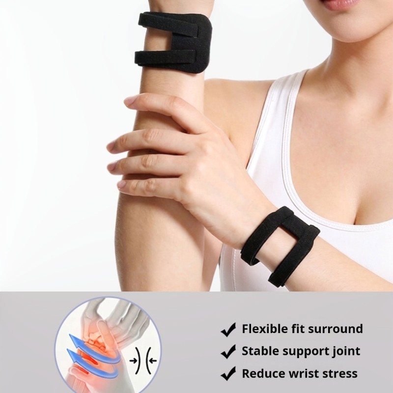 Flexible Sports Wristband for Gym Training Badminton Fitness Various Activity