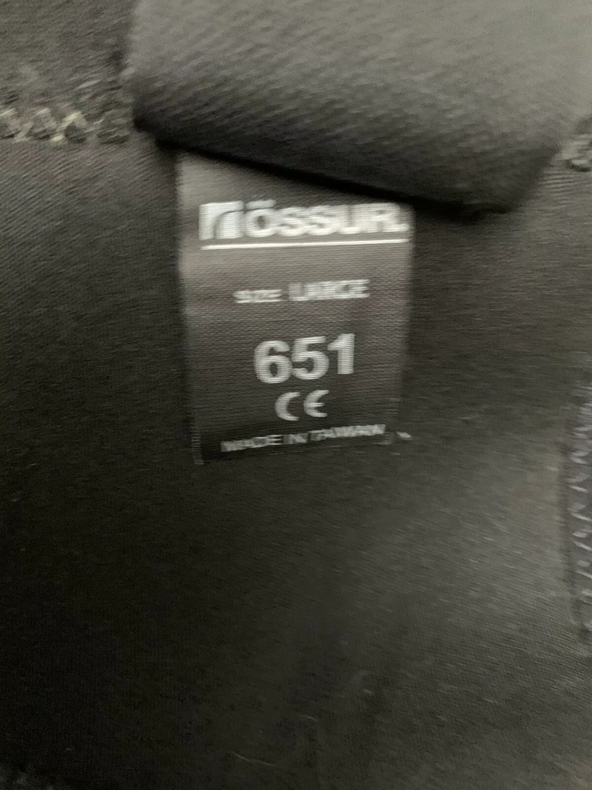 Ossur Formfit 651 Knee Brace Wrap-around Short 2 Strap Version Size Large