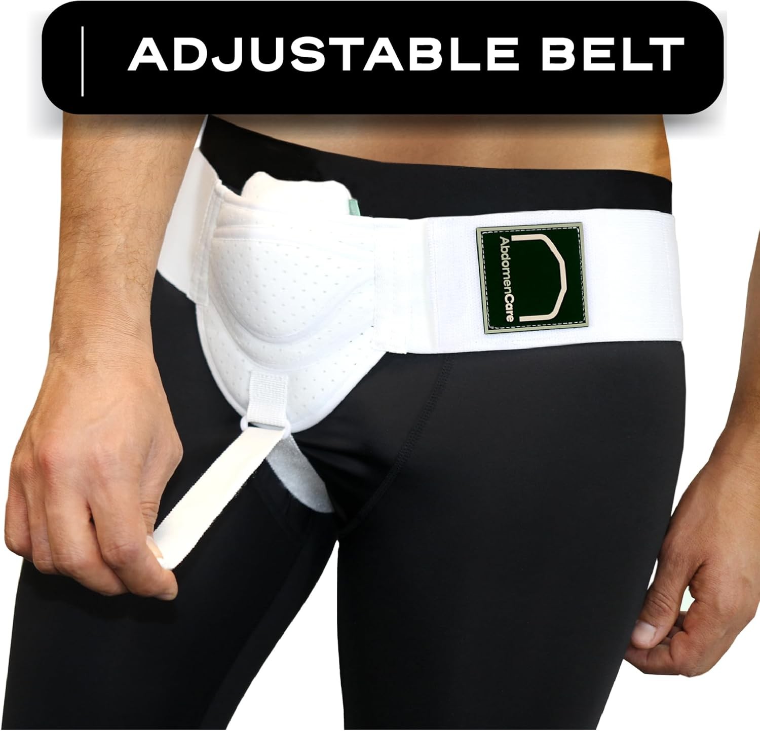 Abdomencare Inguinal Hernia Support Belt for Men & Women S/M (30 – 44 IN)