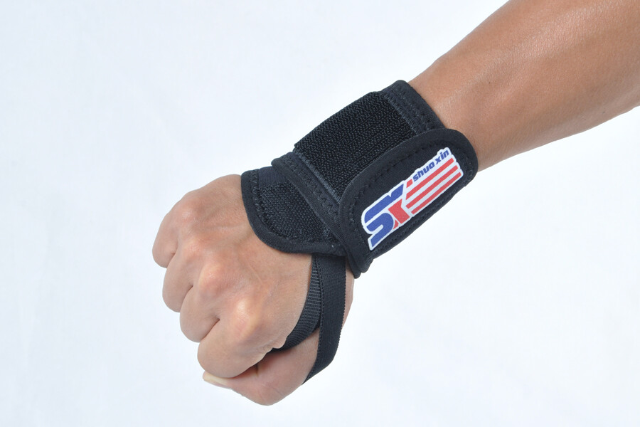 KA Elastic Stretchy Wrist Thumb Support Brace Gym Sports Protector Wrap Band