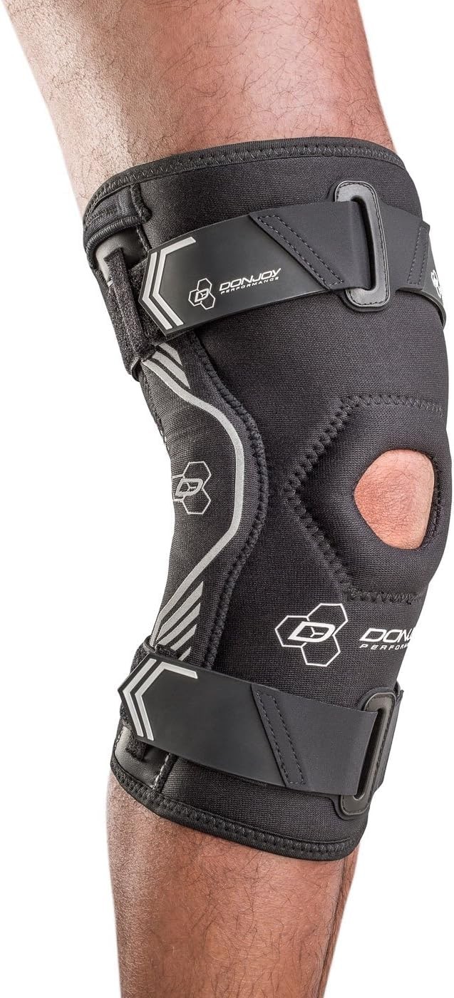 Don Joy Bionic Dryden Knee Sleeve X Large Black Moisture Wicking Orthopedic B…