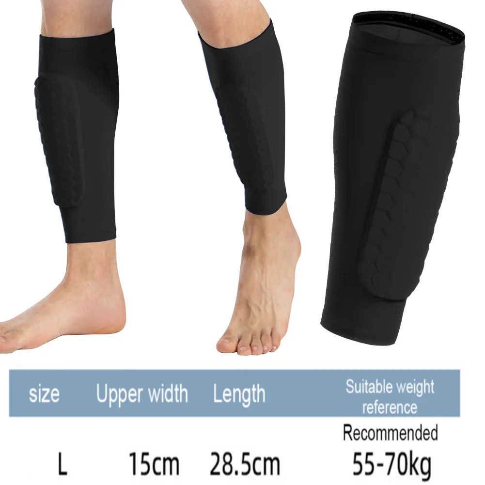 Soccer Shin Guards Calf Compression Sleeve Comfortable Calf Protection Sleeve No
