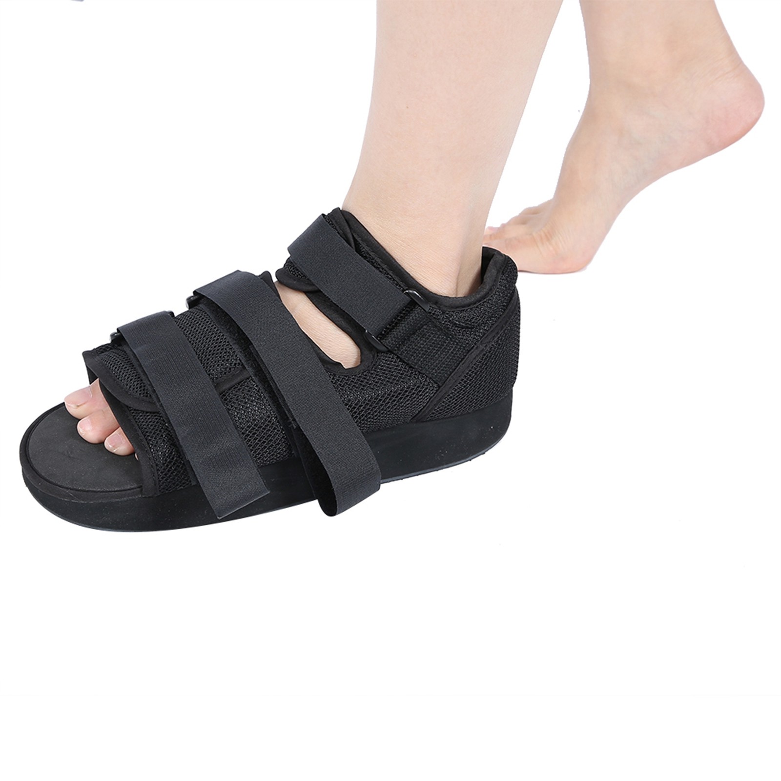 Lightweight Toe Walking Boot For Foot Protection Black Recommended