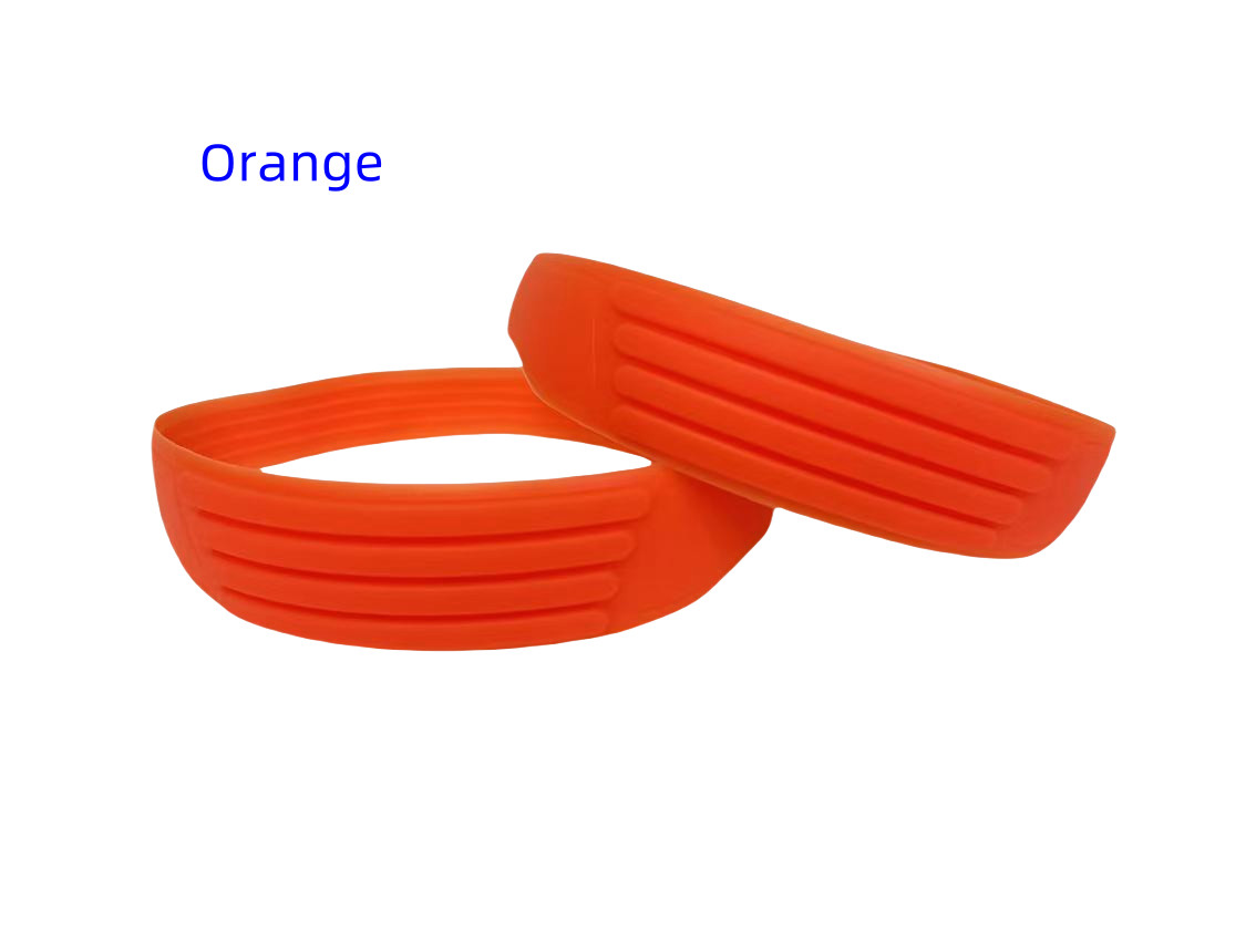 4Pcs Silicone Knee Patellar Tendon Support Strap set of 2 Pairs Sport Band
